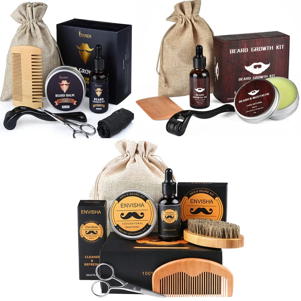 Iluvida BeardMaster Growth & Grooming Kit